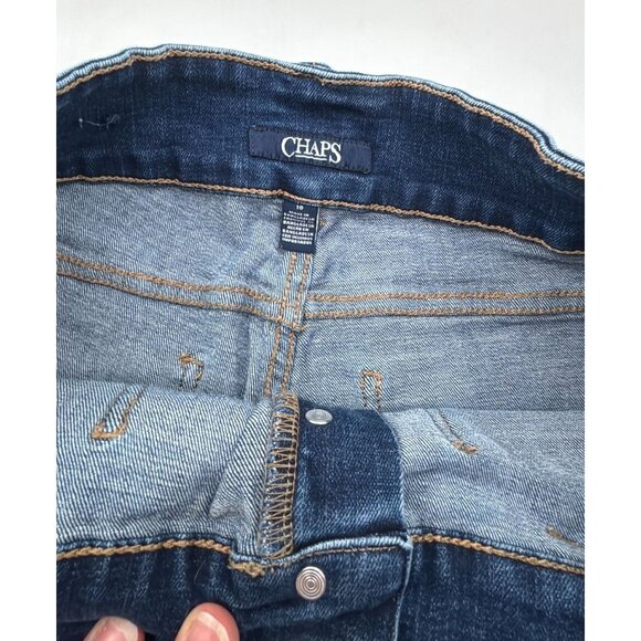 Chaps Womens Wide Leg Denim Jeans Size 10 - Picture 3 of 4